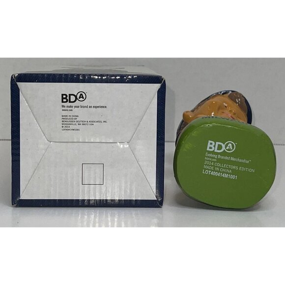 2014 Milwaukee Brewers Bob "Bullhead" Bruer Collectible Bobblehead, #3 of 8 - Picture 8 of 11